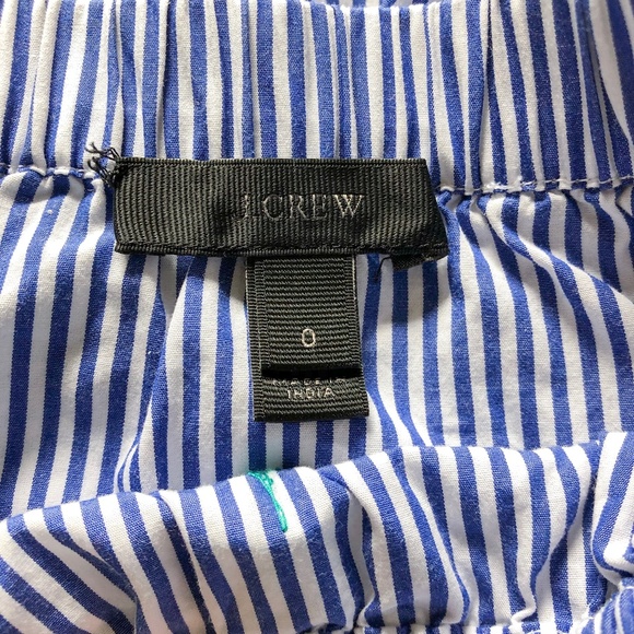 J.Crew Embellished off-the-shoulder striped top - Picture 3 of 4
